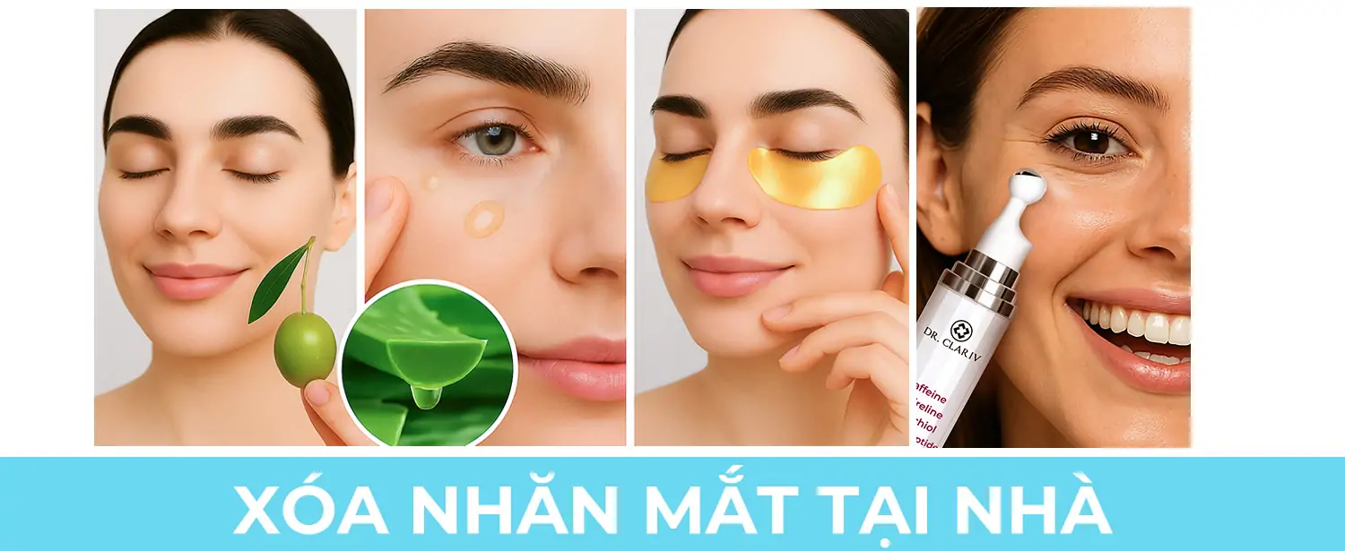 Cách Giảm Nhăn Vùng Mắt và Xóa Nếp Nhăn Vùng Mắt Tại Nhà Hiệu Quả - Elixir Blanc Serum - Dr.clariv