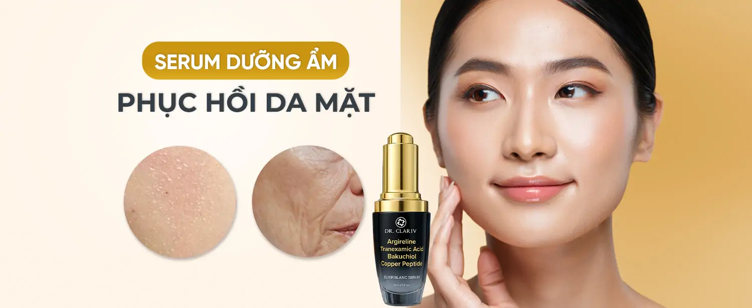 Serum Dưỡng Ẩm Và Phục Hồi Da Mặt – Cho Da Khô, Lão Hóa Hiệu Quả