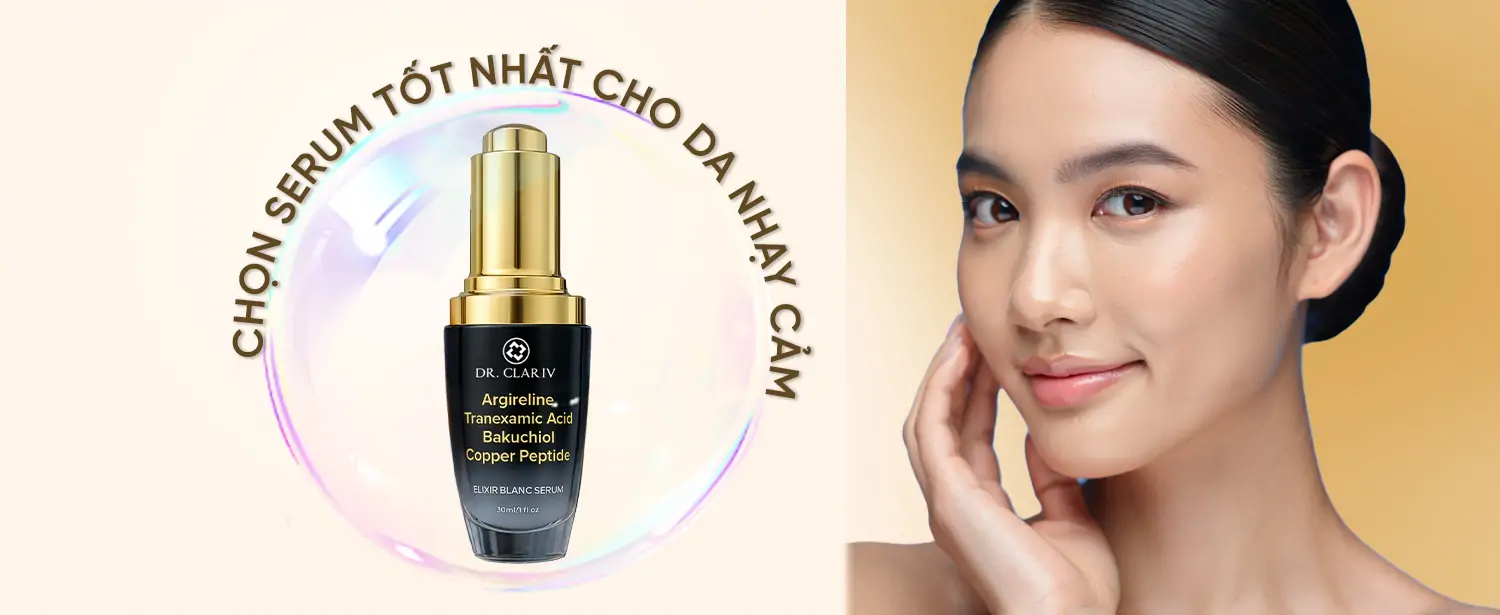 Serum Dưỡng Da Nhạy Cảm – Giải Pháp Dịu Nhẹ, Hiệu Quả